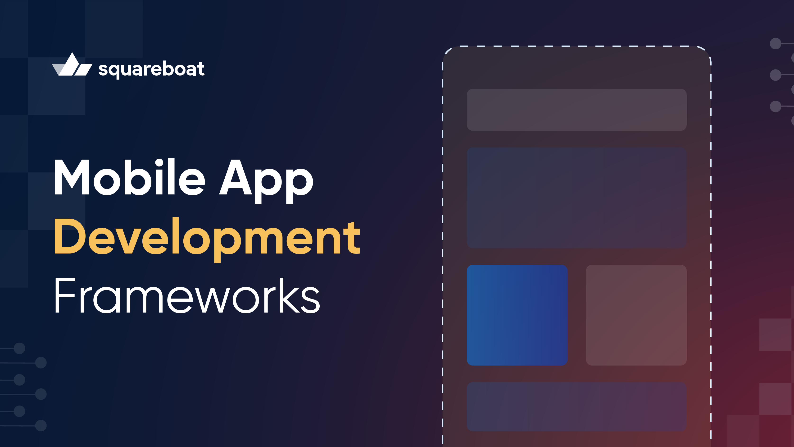 Top 10 Mobile App Development Frameworks [2025]