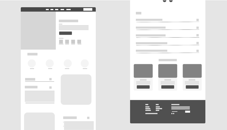 Basic Website Homepage Layout